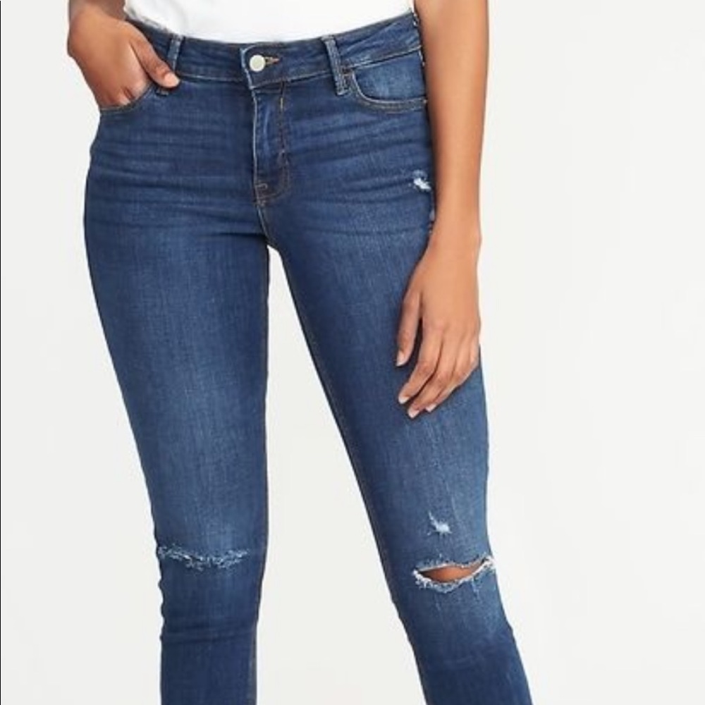 Old navy super skinny rock star jeans